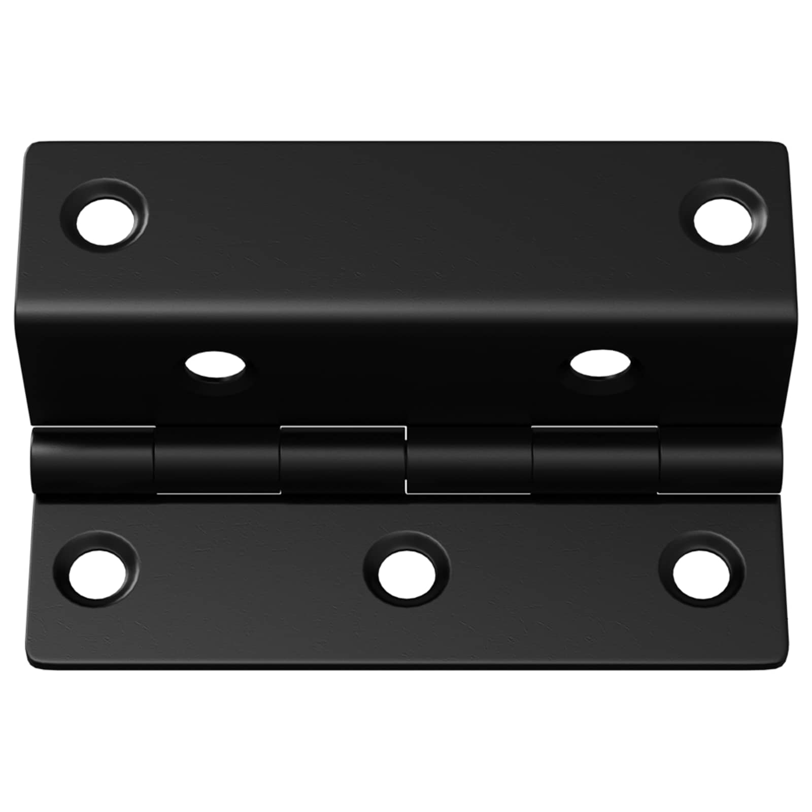 Scharnier 537 stk. Schwarz 38 x 17 x 60 mm Eisen