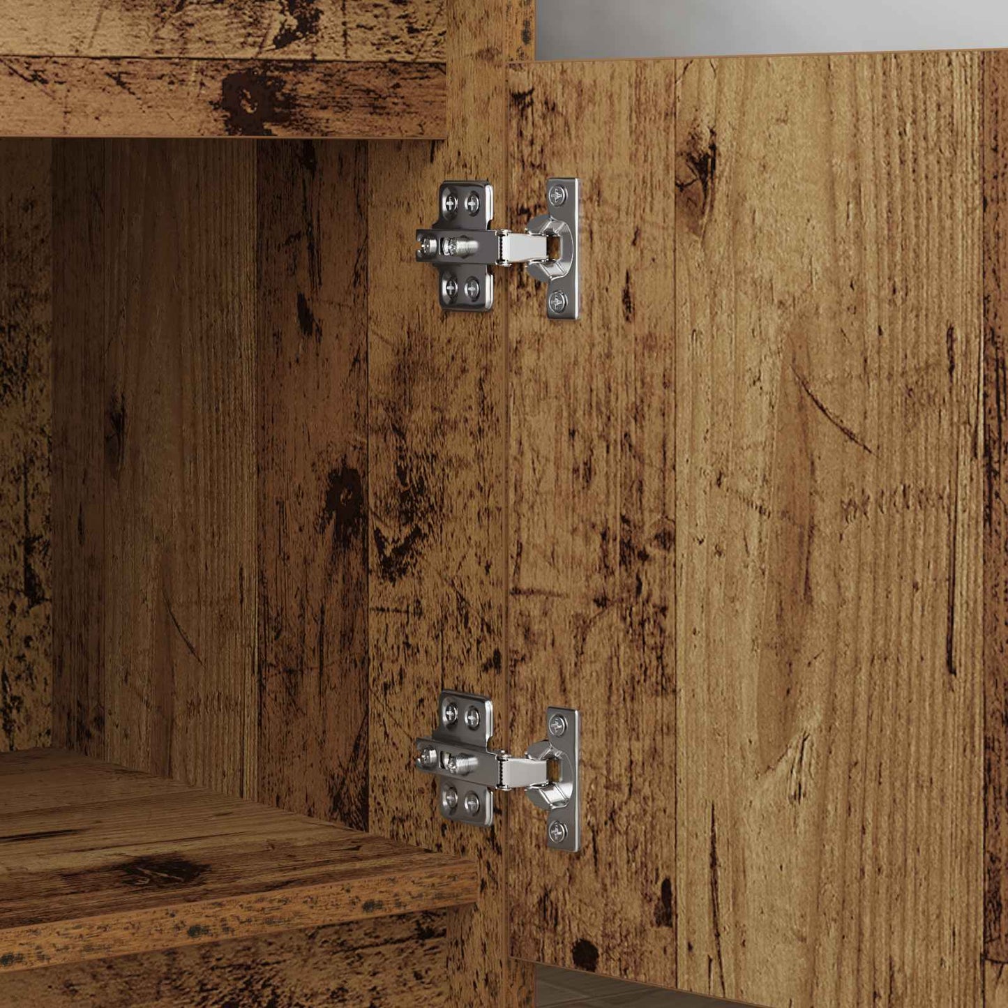 Scharnier 2 stk. Nickel 85 x 52,5 x 9,5 mm Eisen