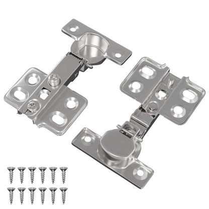 Scharnier 2 stk. Nickel 85 x 52,5 x 9,5 mm Eisen