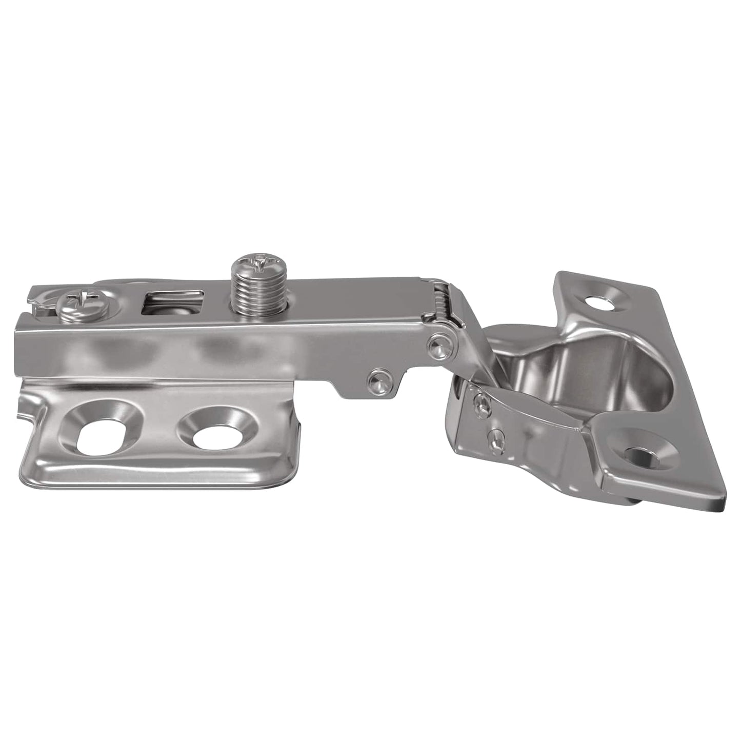 Scharnier 2 stk. Nickel 85 x 52,5 x 9,5 mm Eisen