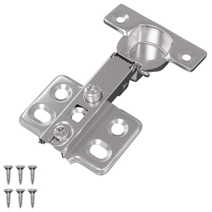 Scharnier 12 stk. Nickel 85 x 52,5 x 9,5 mm Eisen
