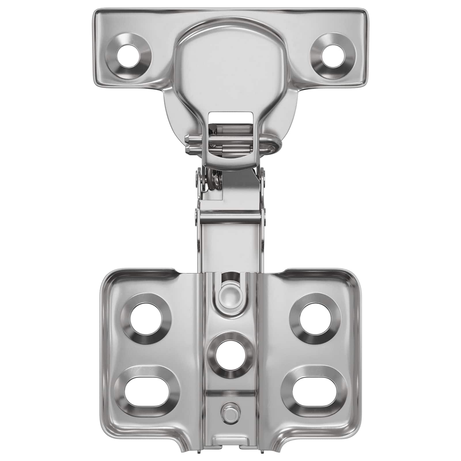 Scharnier 12 stk. Nickel 85 x 52,5 x 9,5 mm Eisen