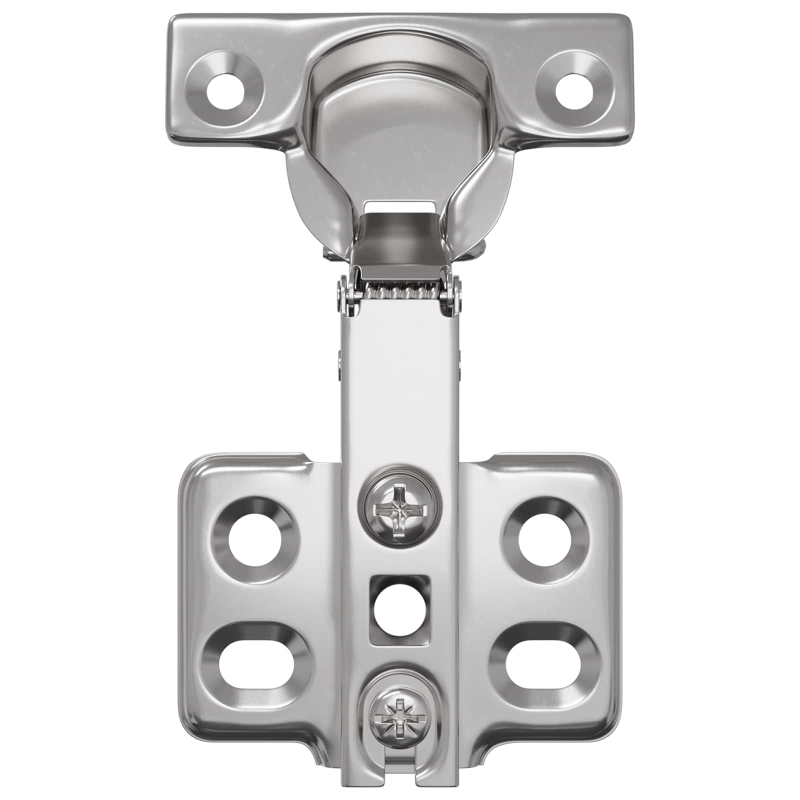 Scharnier 12 stk. Nickel 85 x 52,5 x 9,5 mm Eisen