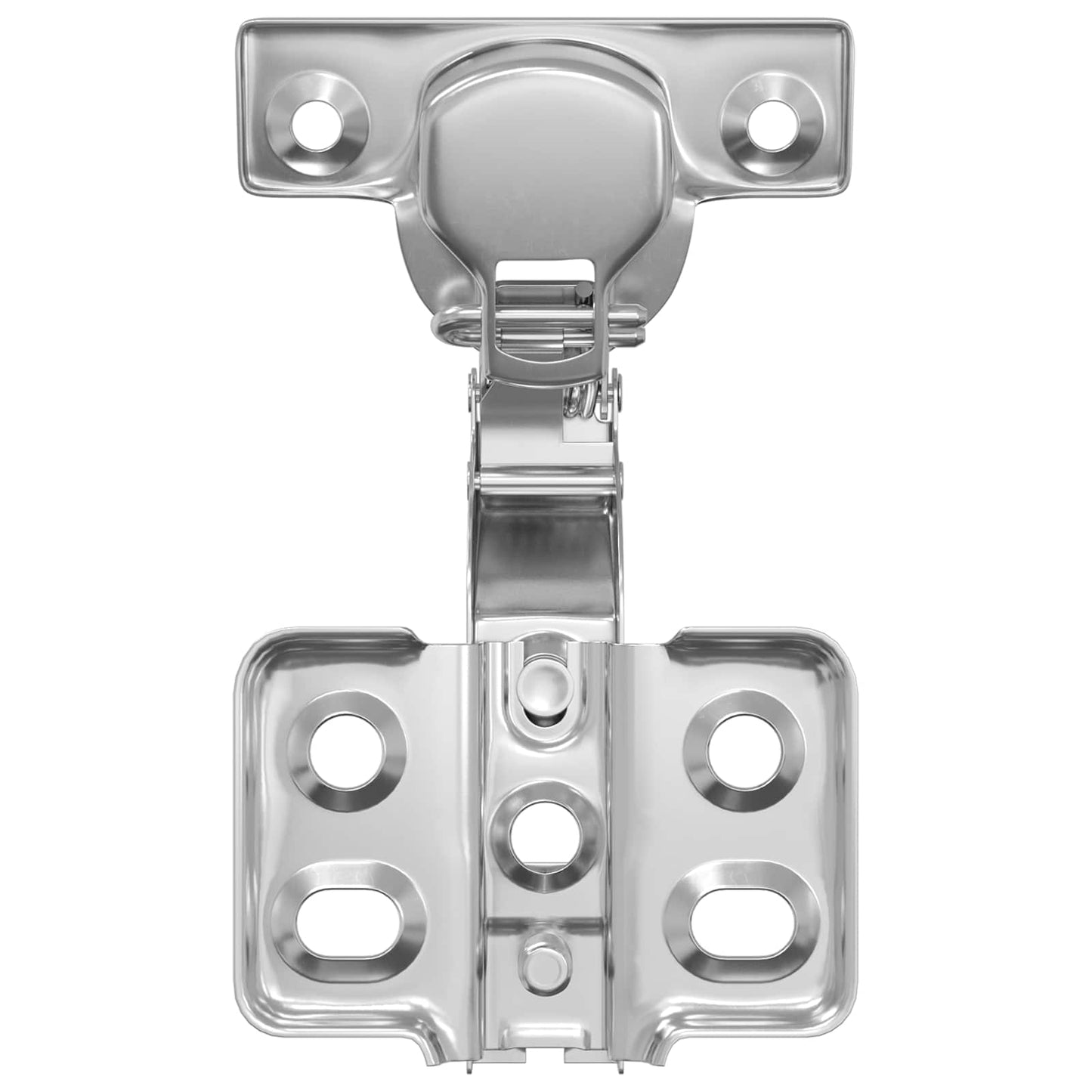 Scharnier 2 stk. Nickel 85 x 52,5 x 9,5 mm Eisen