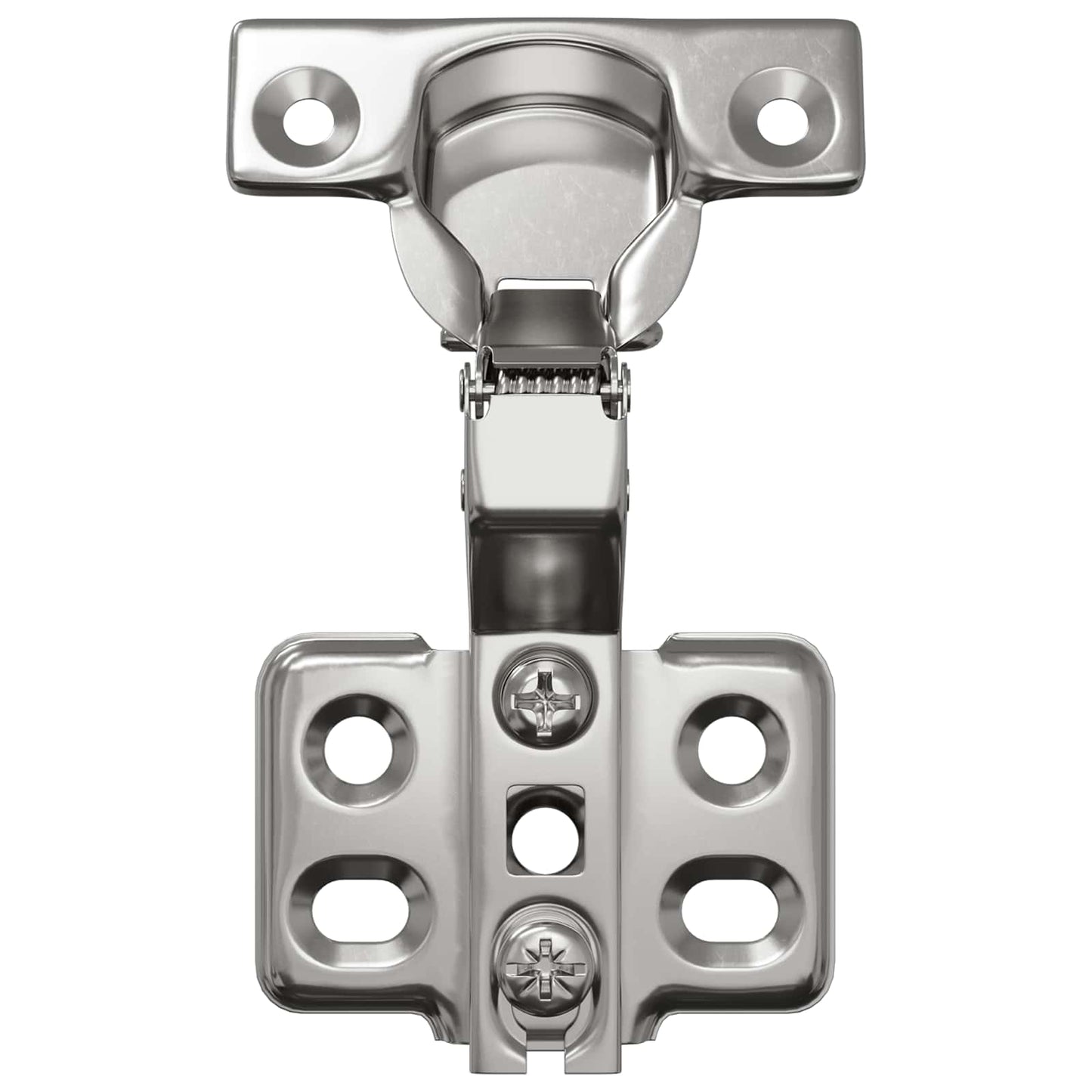 Scharnier 254 stk. Nickel 85 x 52,5 x 9,5 mm Eisen