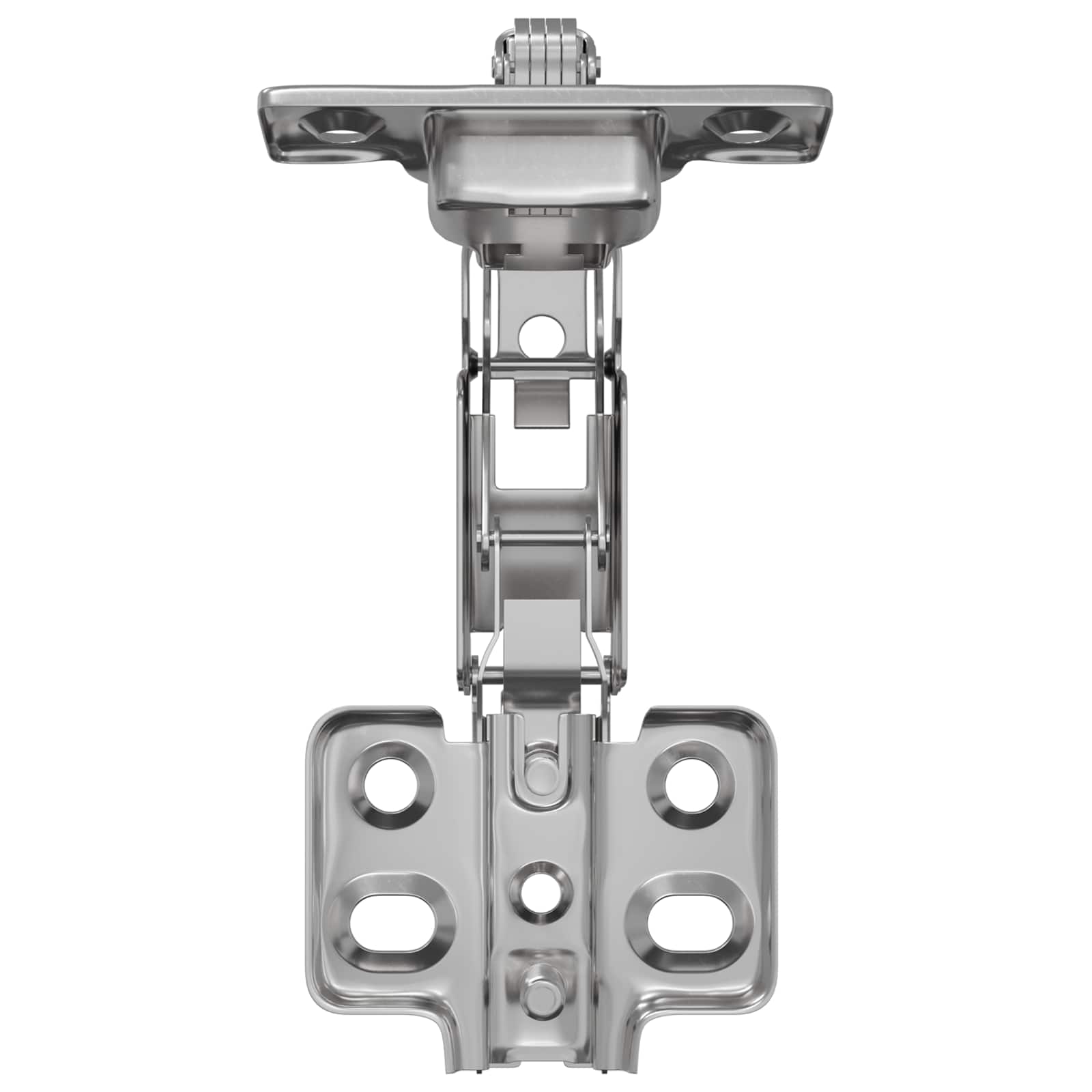 Scharnier 2 Stk. Nickel 139 x 64,1 x 10 mm Eisen