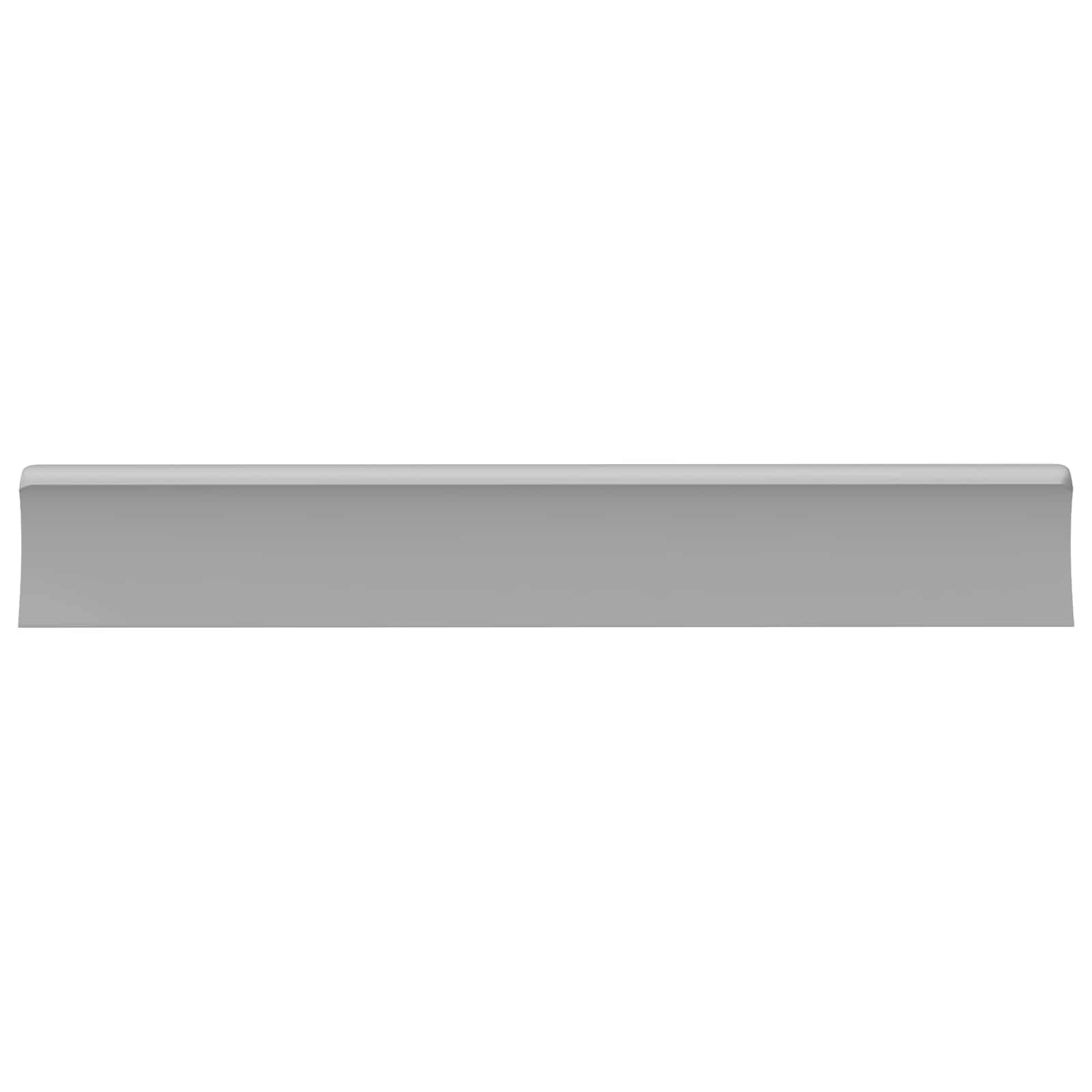 Griff Uni 2 stk. Silber 105,7 x 7,4 x 15,5 mm Aluminium