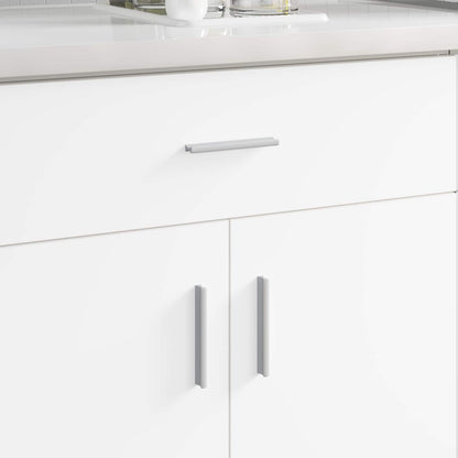 Griff Uni 828 stk. Silber 105,7 x 7,4 x 15,5 mm Aluminium