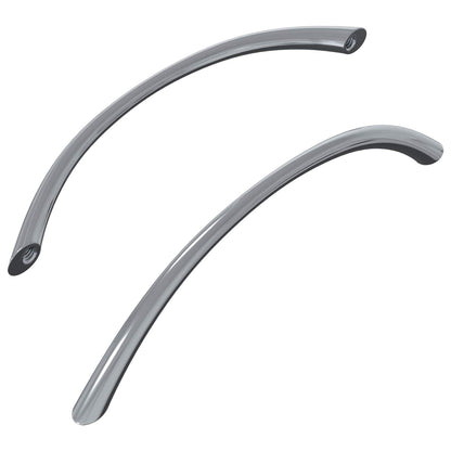 Griff 2 stk. Silber 107 x 3,6 x 23 mm Edelstahl
