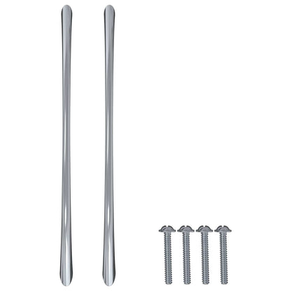 Griff 12 stk. Silber 107 x 3,6 x 23 mm Edelstahl