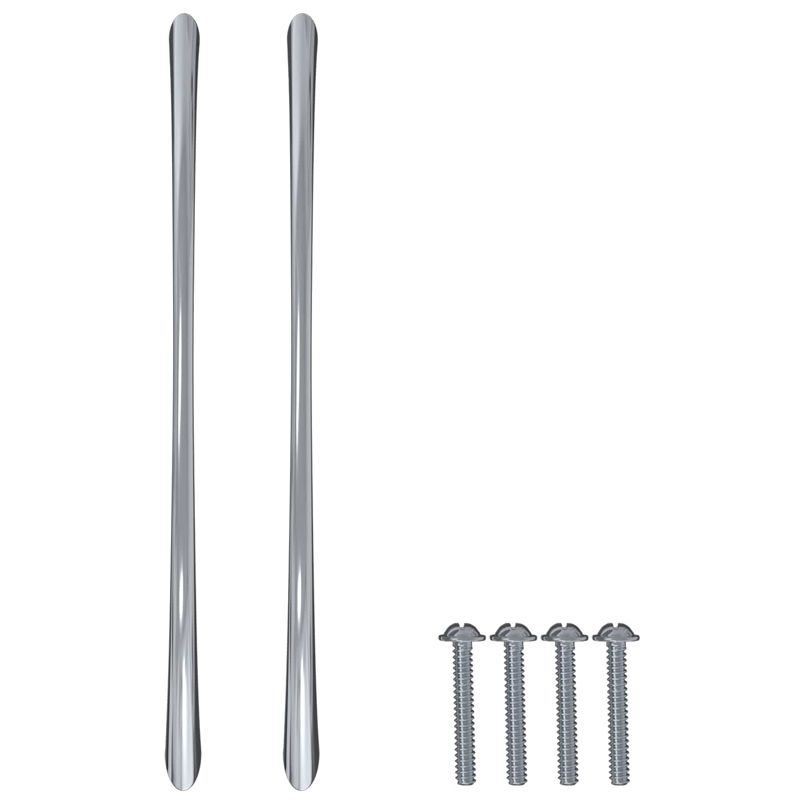 Griff 1385 stk. Silber 107 x 3,6 x 23 mm Edelstahl