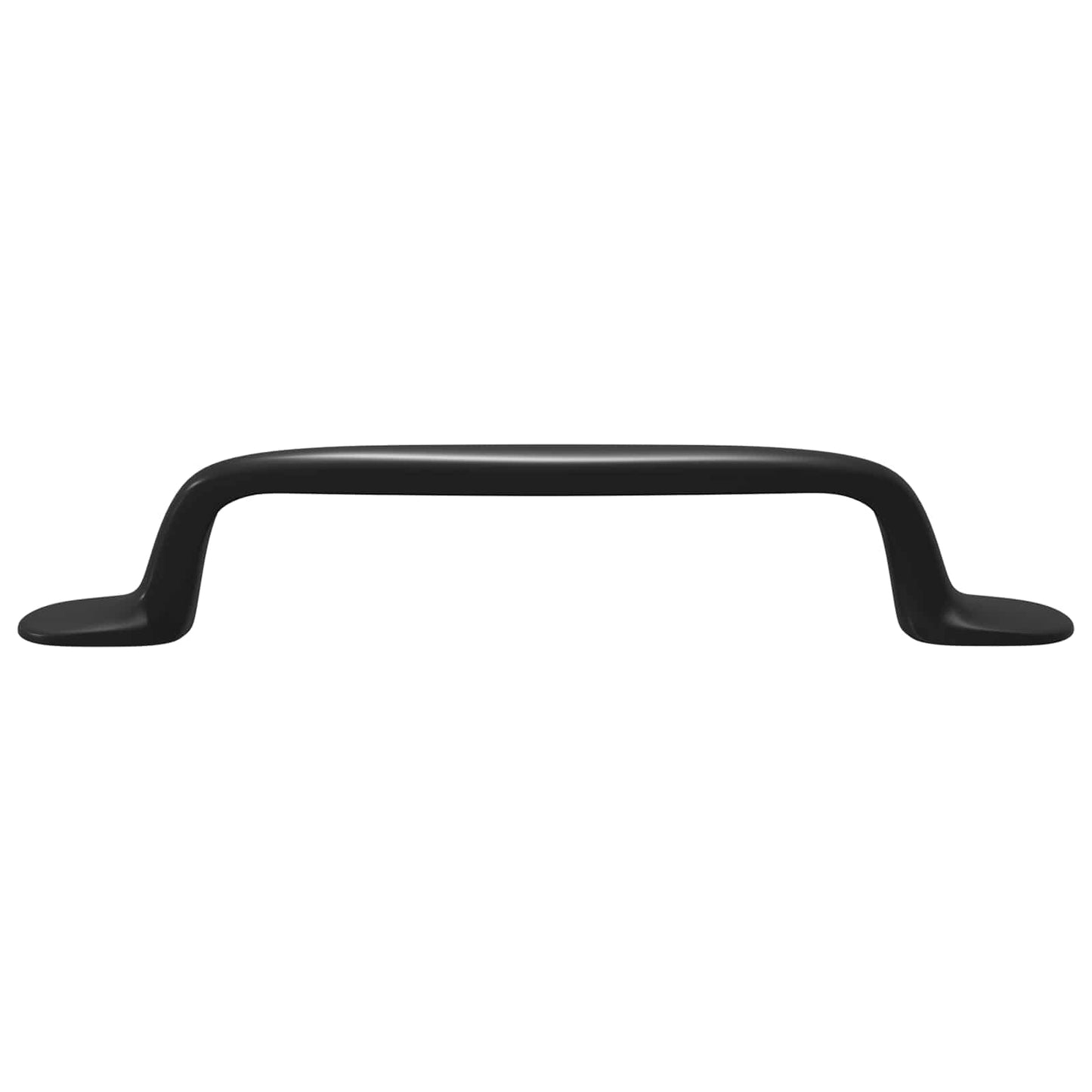 Möbelgriff 250 stk. Schwarz 130 x 19,4 x 22,3 mm Aluminium
