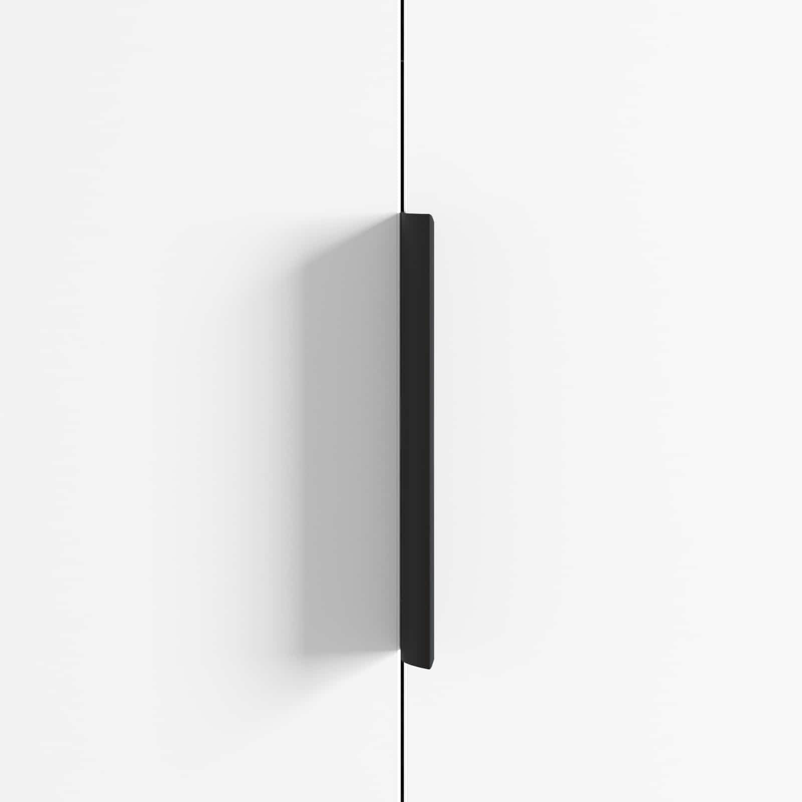 Griff 725 stk. Schwarz 120 x 39,6 x 17 mm Aluminium