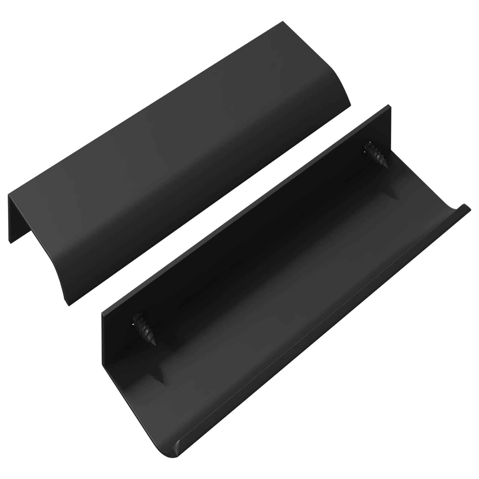 Griff 725 stk. Schwarz 120 x 39,6 x 17 mm Aluminium