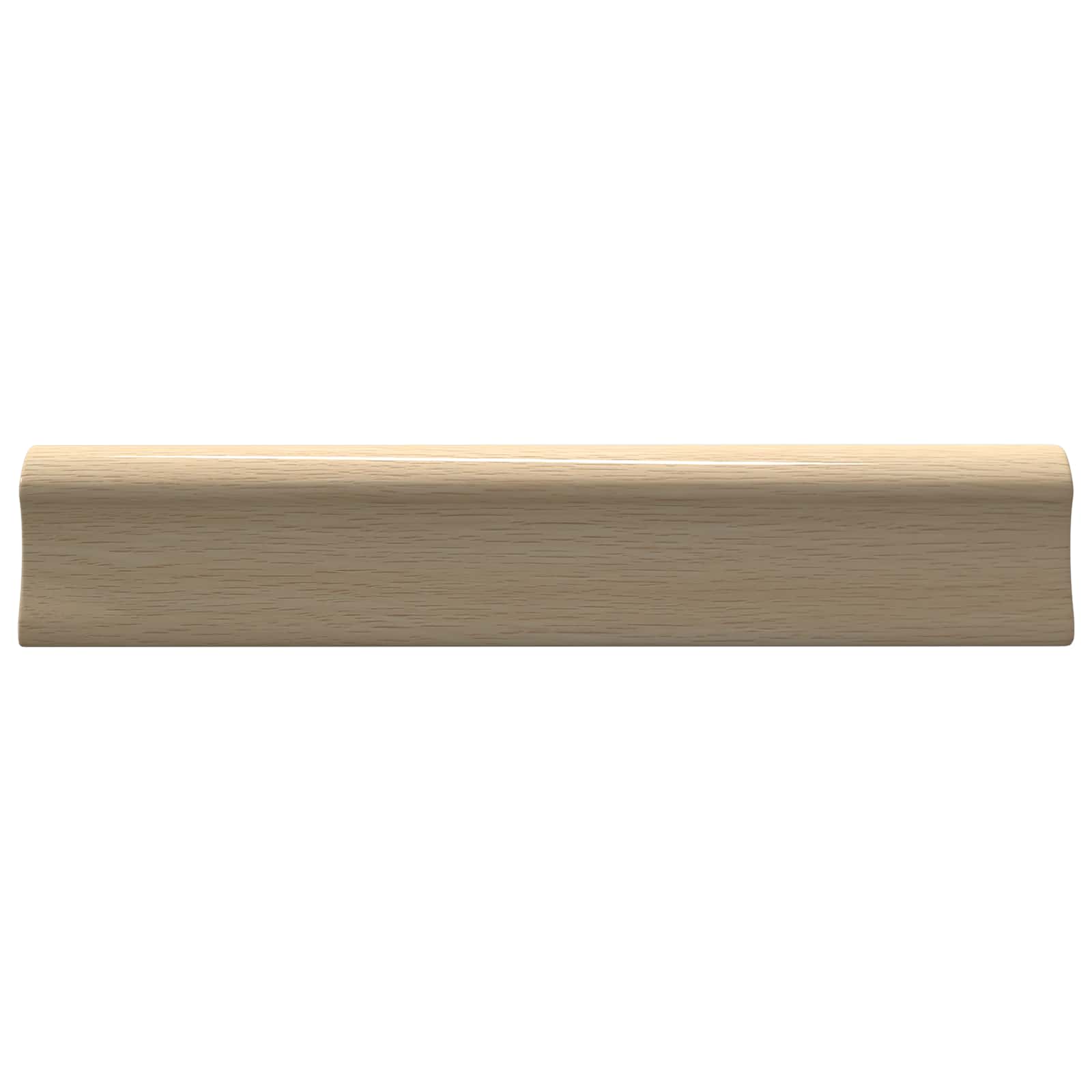 Gerader Griff 587 stk. Natürliche Holzfarbe 130 x 25 x 30 mm