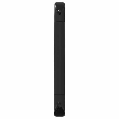 Griff Uni 12 Stk. Schwarz 380 x 34 x 85 mm Aluminium und PP