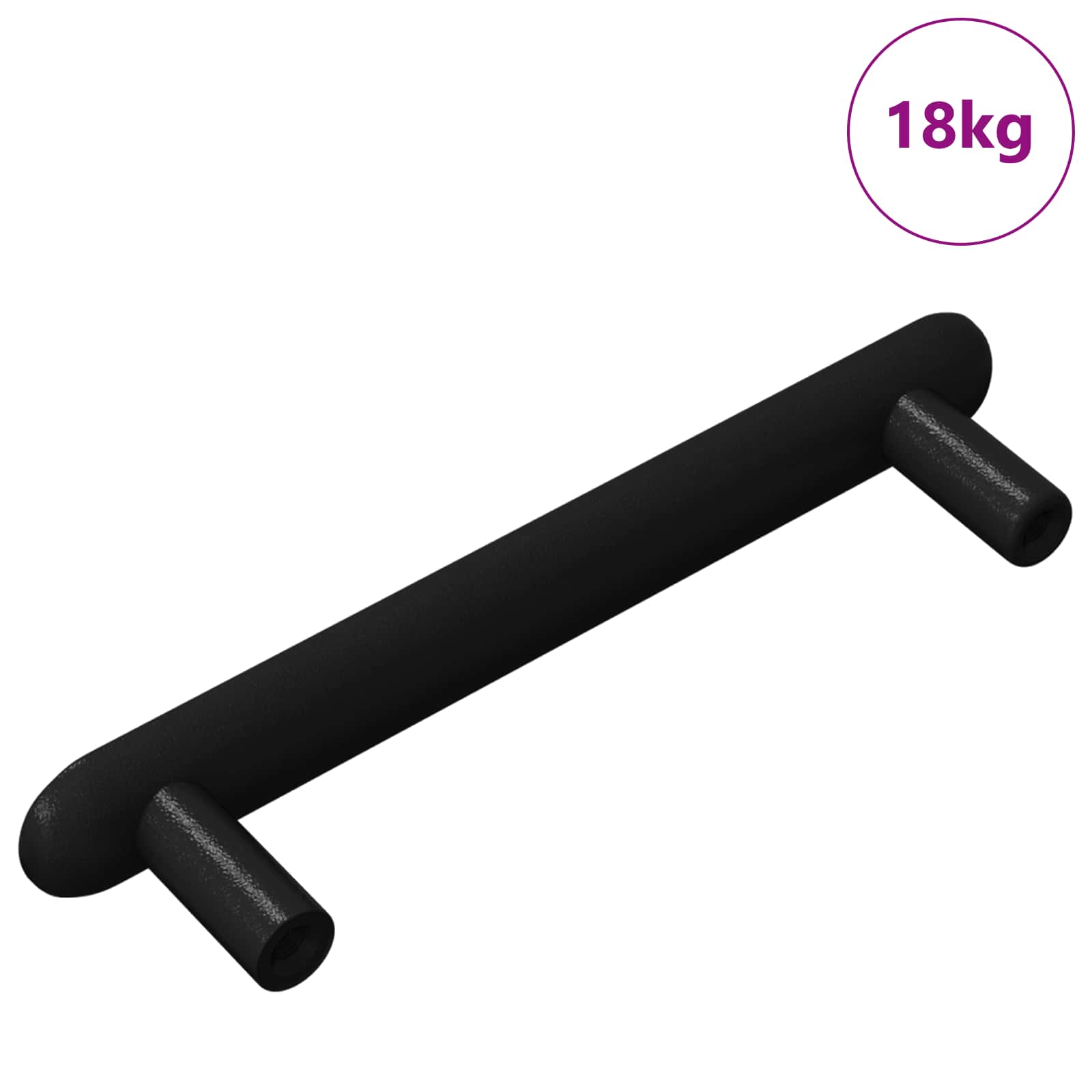 Schrankgriff 474 stk. Schwarz 121 x 16.6 x 28.3 mm Eisen