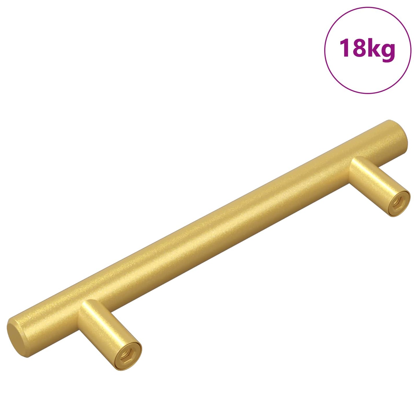 Schrankgriff 510 Stk. Gold 150 mm Edelstahl