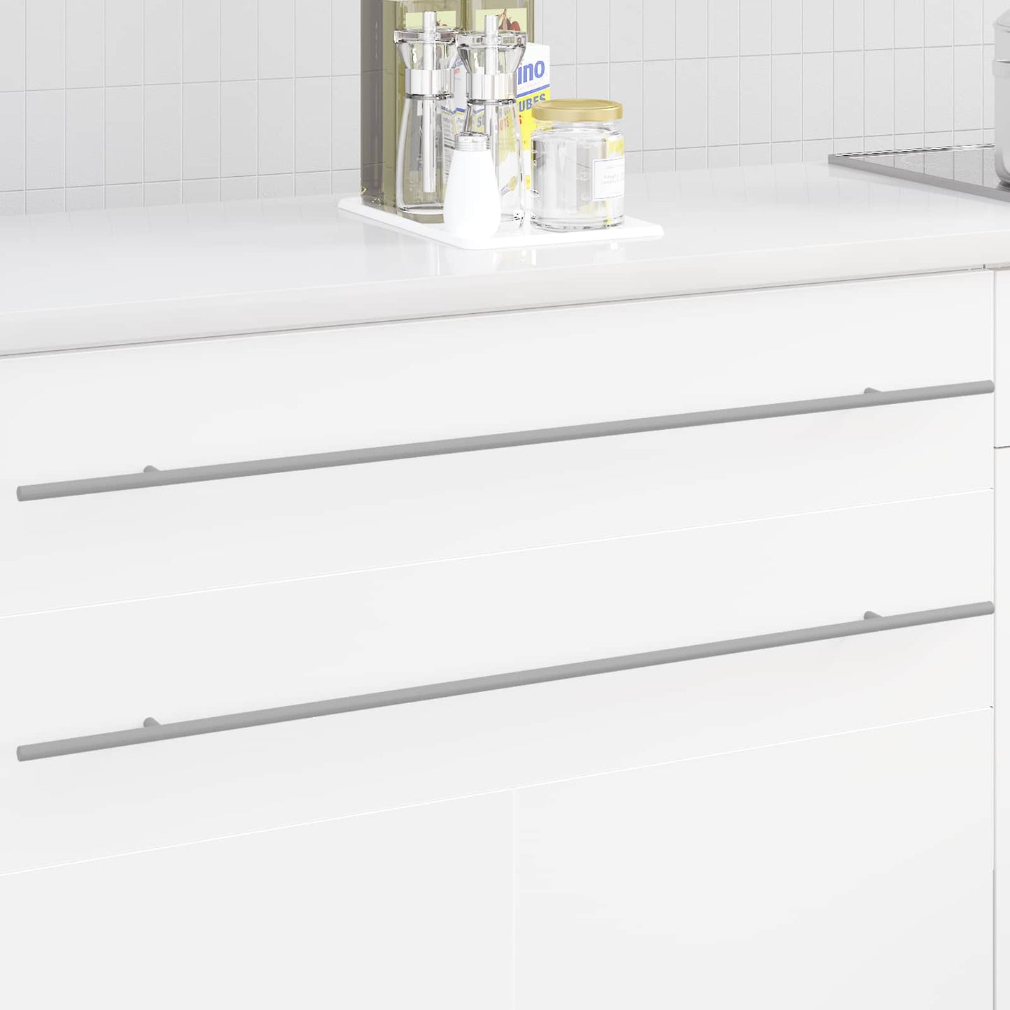 Schrankgriff 12 Stk. Silber 900 mm Edelstahl