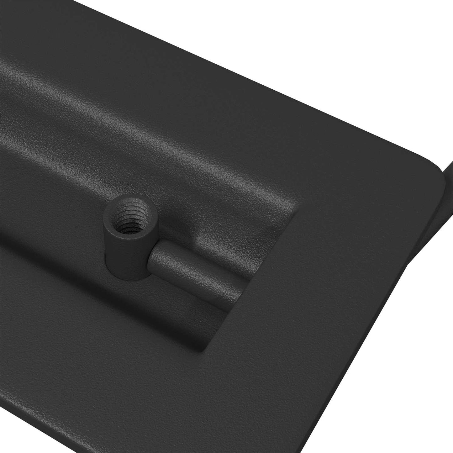 Schrankgriffe 2 stk. Schwarz 85 x 45 mm Metall
