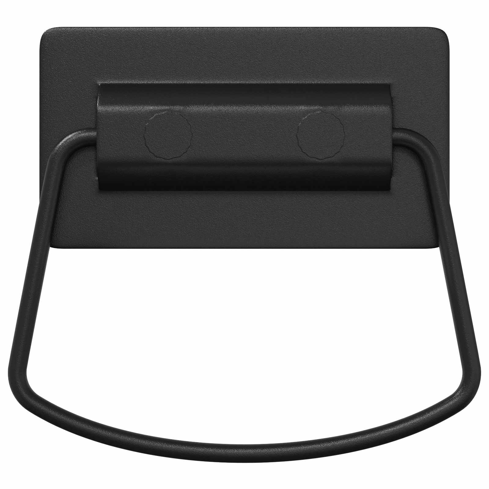 Schrankgriffe 12 stk. Schwarz 85 x 45 mm Metall