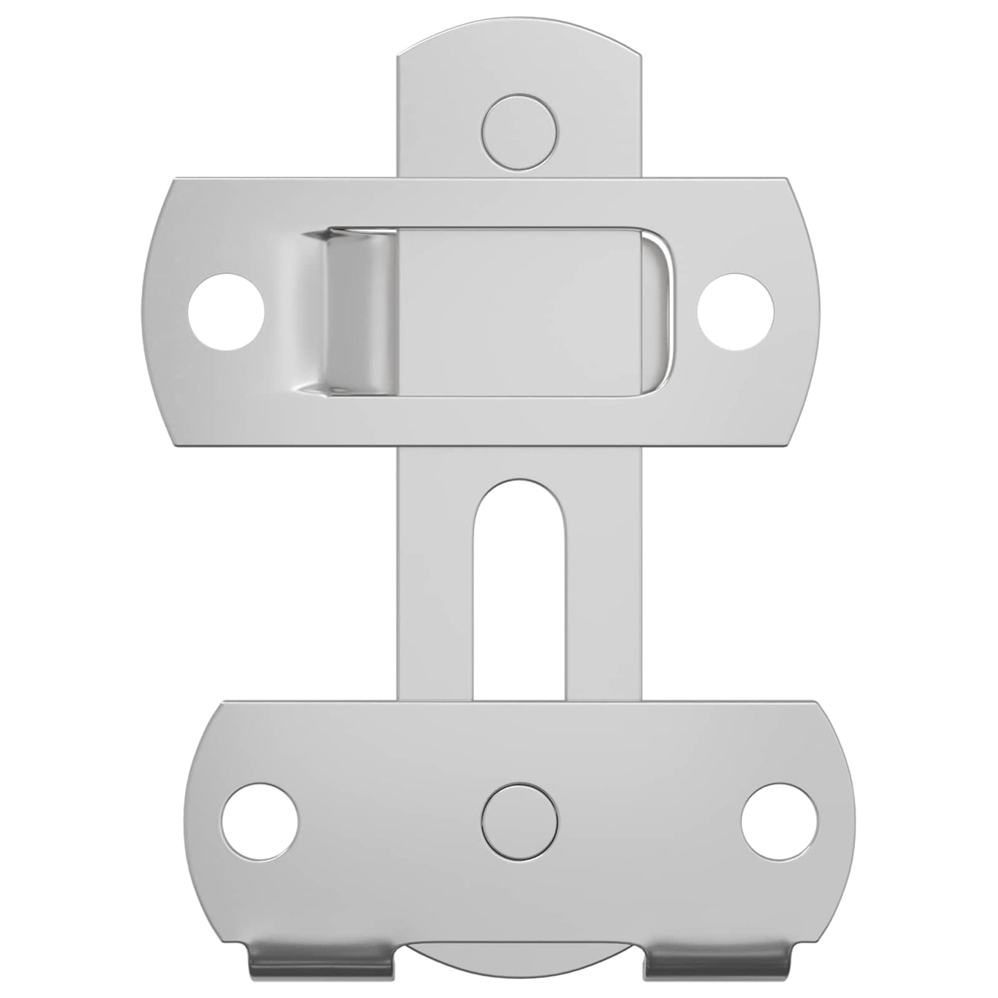 Türverschluss 2 Stk. Silber 70 x 8 mm Stahl