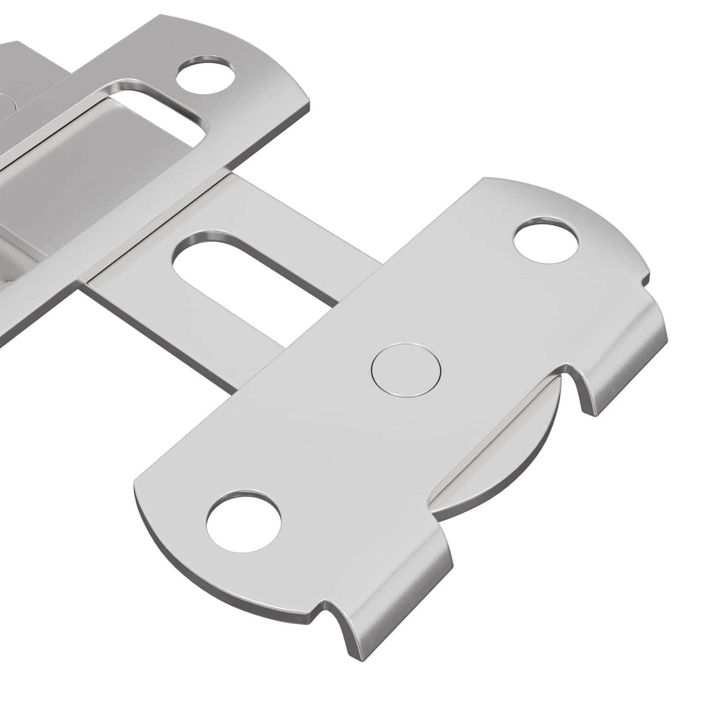 Türverschluss 423 stk. Silber 70 x 8 mm Stahl