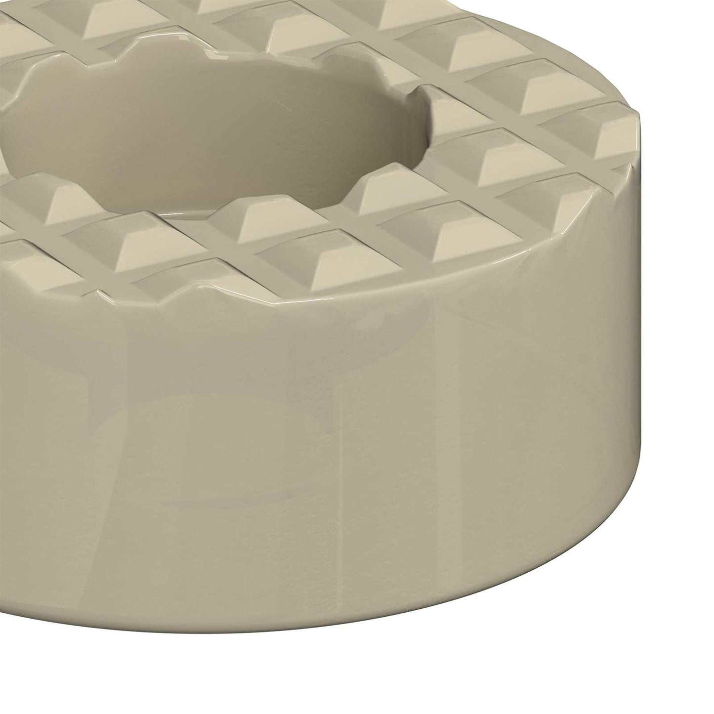 Stuhlbein Bodenbeschützer 2 Stk. Transparent Ø 15 x 16 mm PVC
