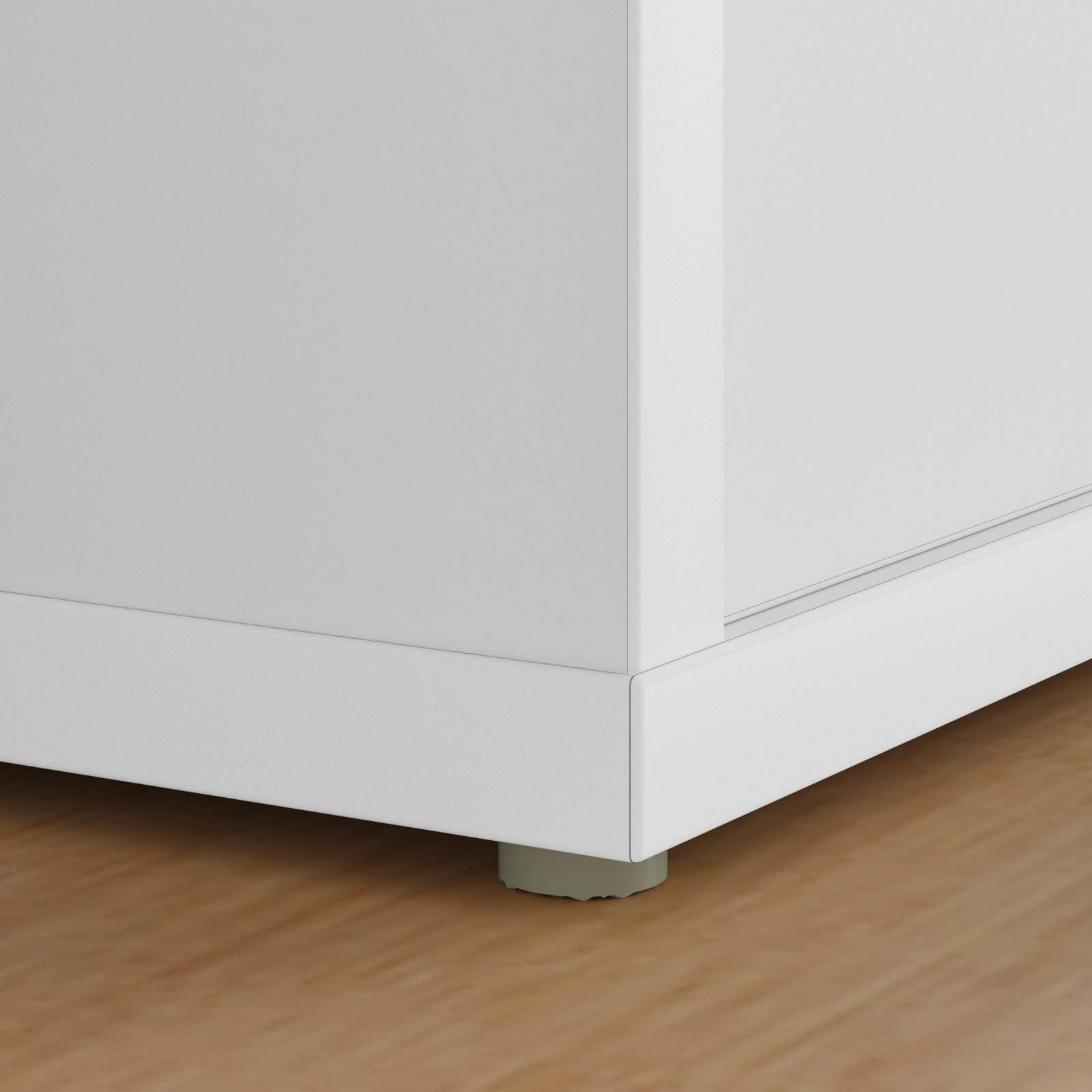 Stuhlbein Bodenbeschützer 2 Stk. Transparent Ø 15 x 16 mm PVC