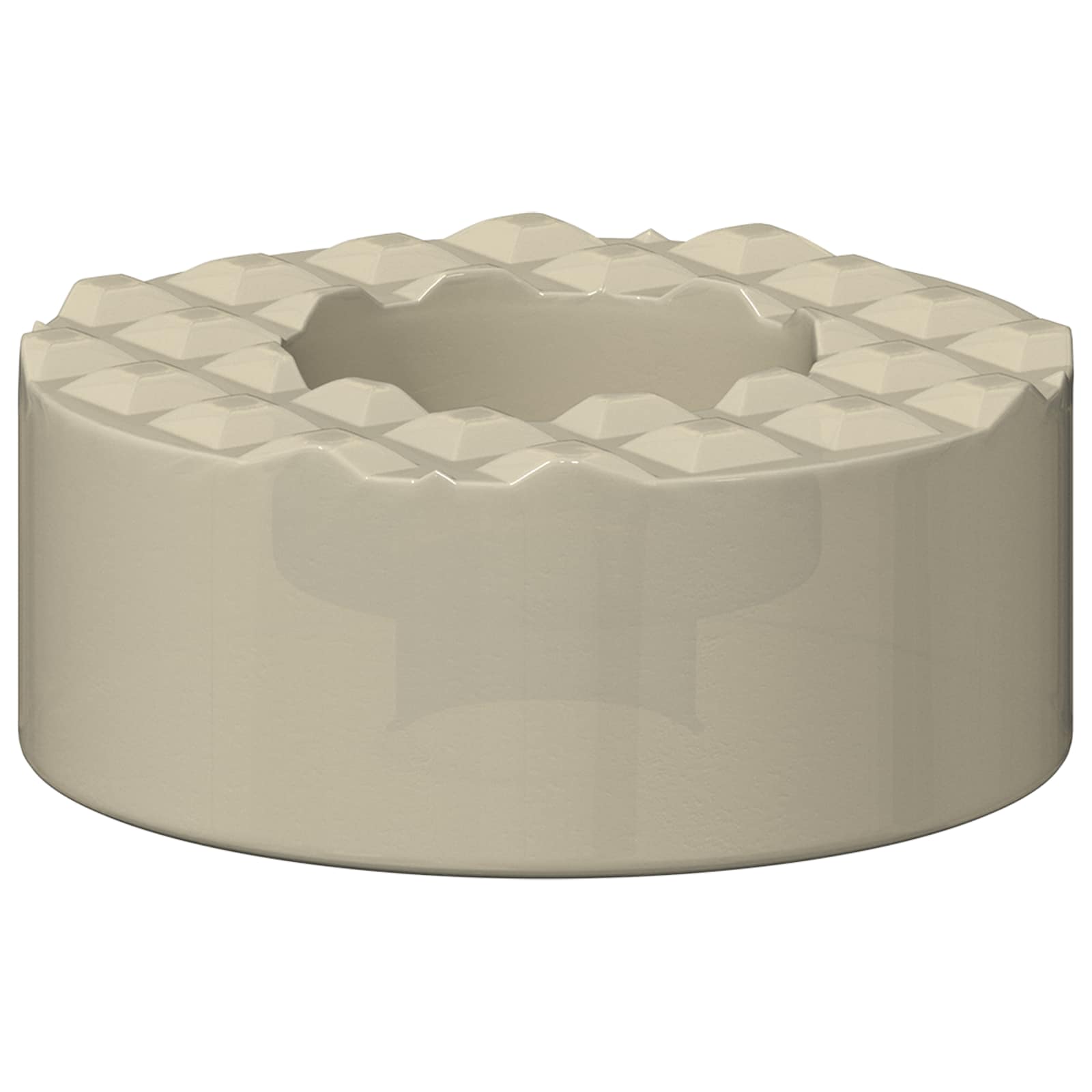 Stuhlbein Bodenbeschützer 2 Stk. Transparent Ø 15 x 16 mm PVC