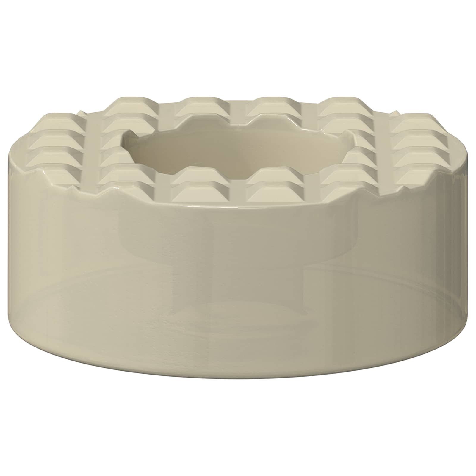 Stuhlbein Bodenbeschützer 2 Stk. Transparent Ø 15 x 16 mm PVC