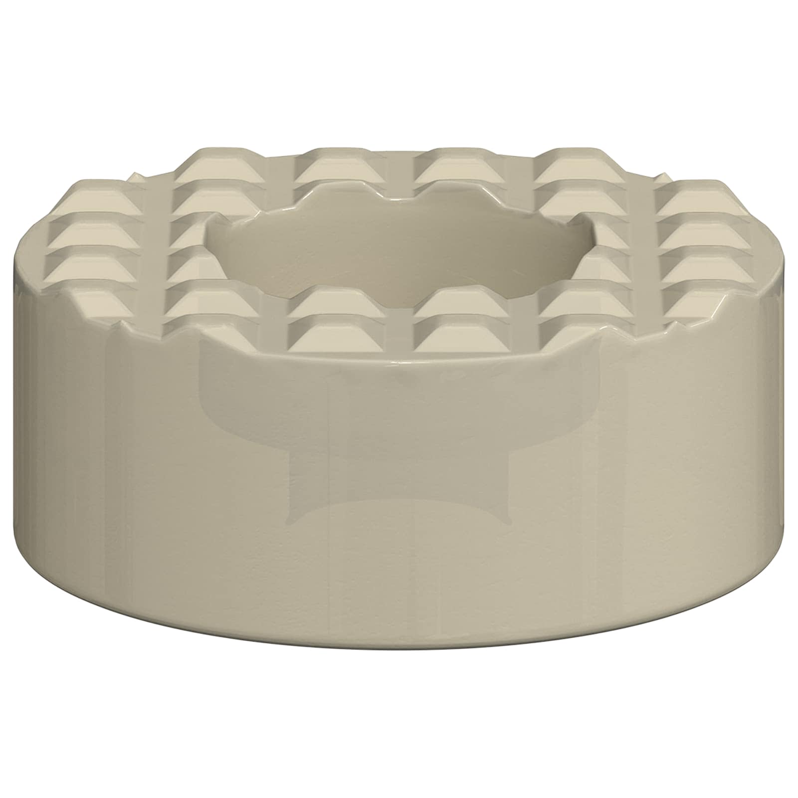 Stuhlbein Bodenbeschützer 2 Stk. Transparent Ø 15 x 16 mm PVC