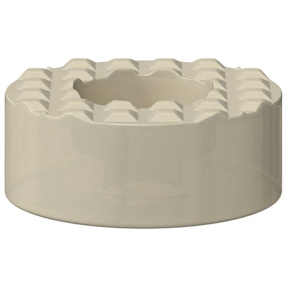 Stuhlbein Bodenbeschützer 12 Stk. Transparent Ø 15 x 16 mm PVC