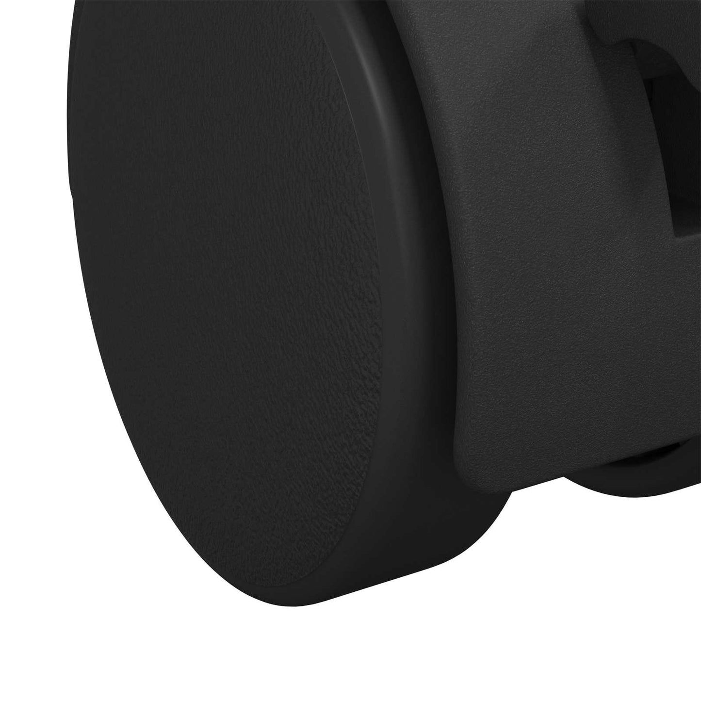 Rolle 2 Stk. Schwarz 39,5 x 39,5 x 37,8 mm