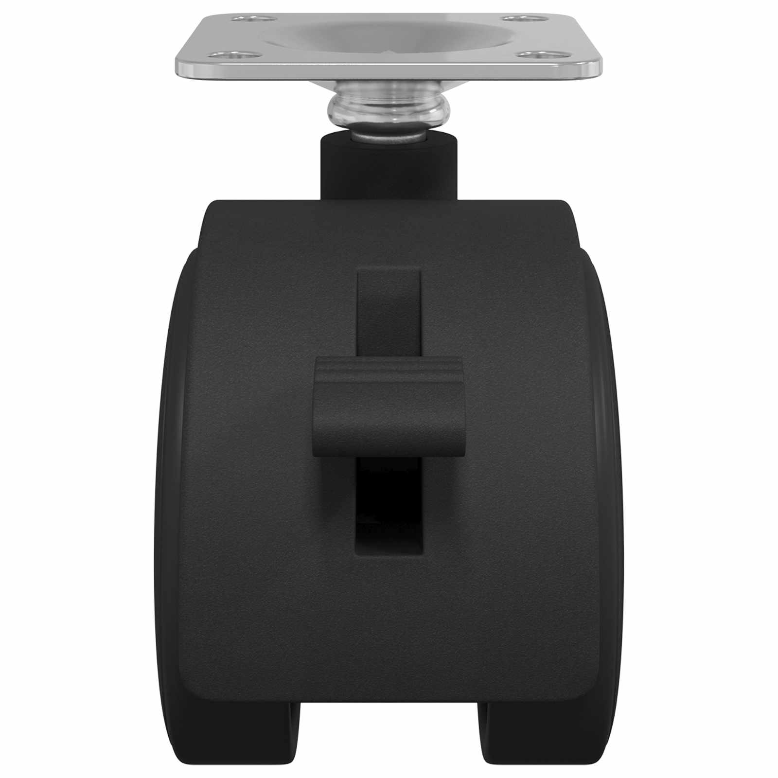 Rolle 2 Stk. Schwarz 39,5 x 39,5 x 37,8 mm