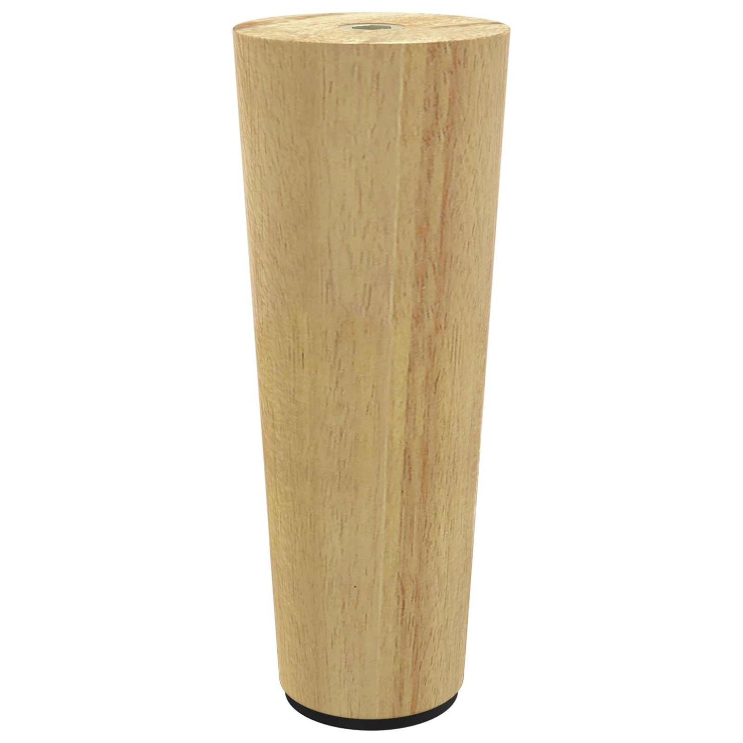 Möbelbeine 2 Stk. Braun Ø 44 x 100 mm Massives Eukalyptus Holz