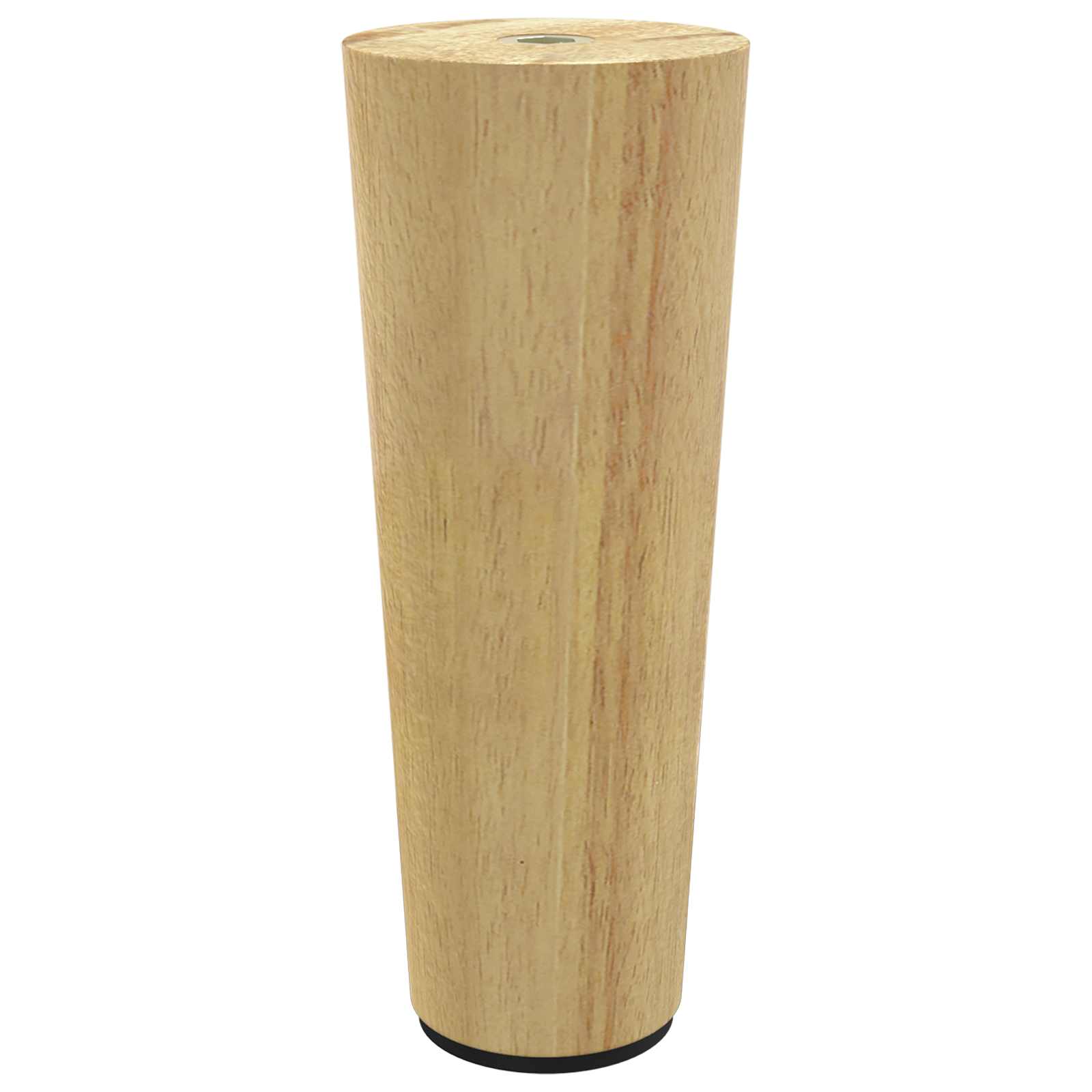 Möbelbeine 2 Stk. Braun Ø 44 x 100 mm Massives Eukalyptus Holz
