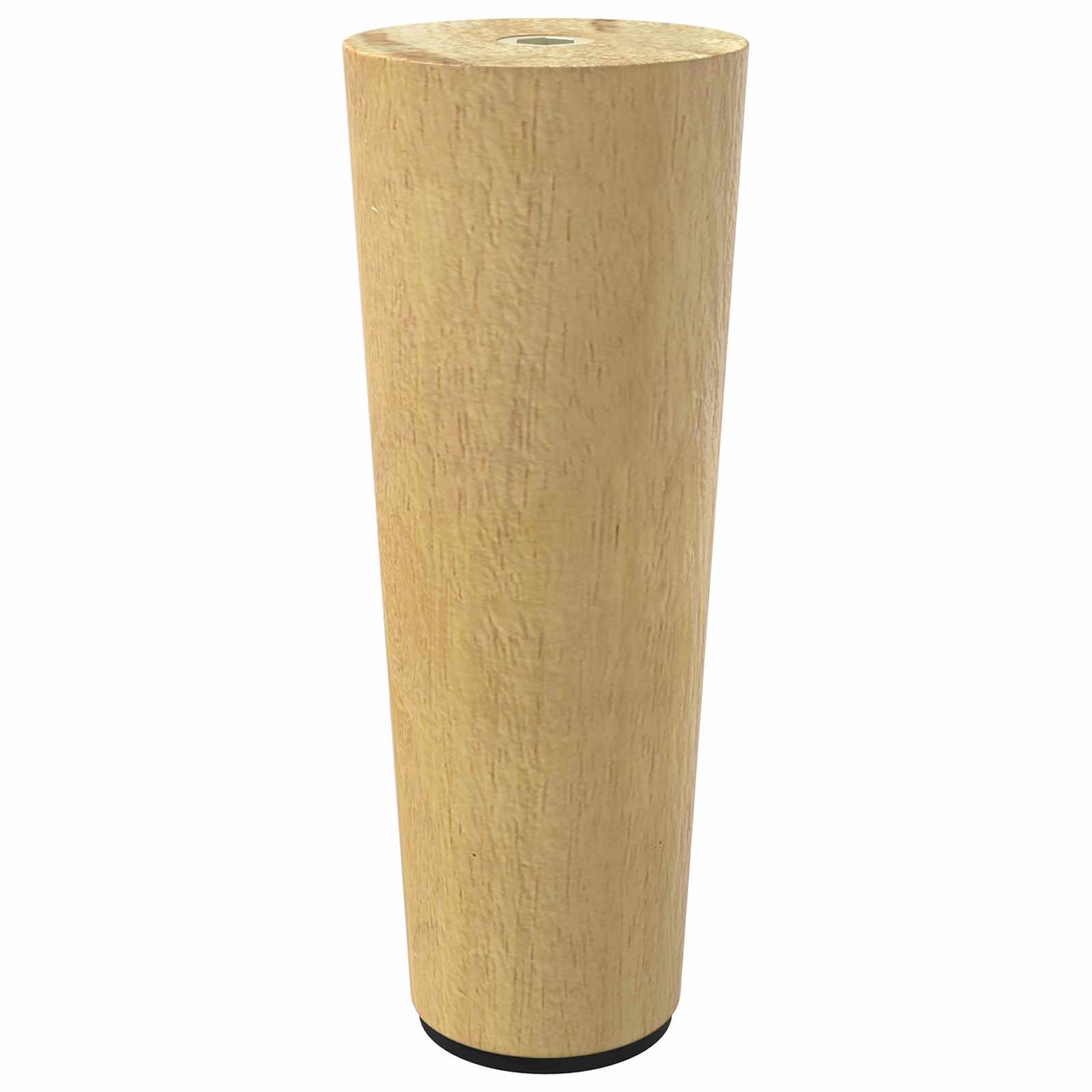 Möbelbeine 2 Stk. Braun Ø 44 x 100 mm Massives Eukalyptus Holz