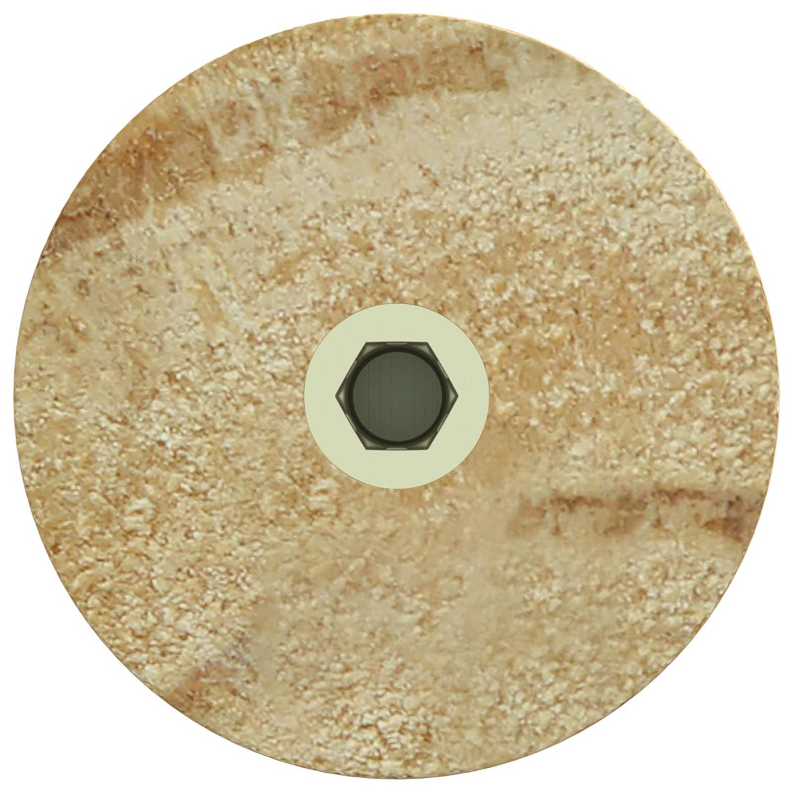 Möbelbeine 2 Stk. Braun Ø 44 x 100 mm Massives Eukalyptus Holz