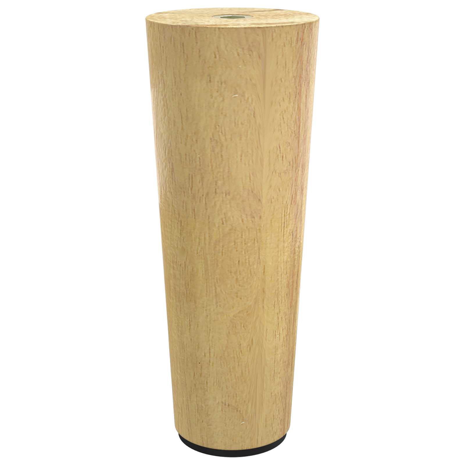 Möbelbeine 12 Stk. Braun Ø 44 x 100 mm Massives Eukalyptus Holz