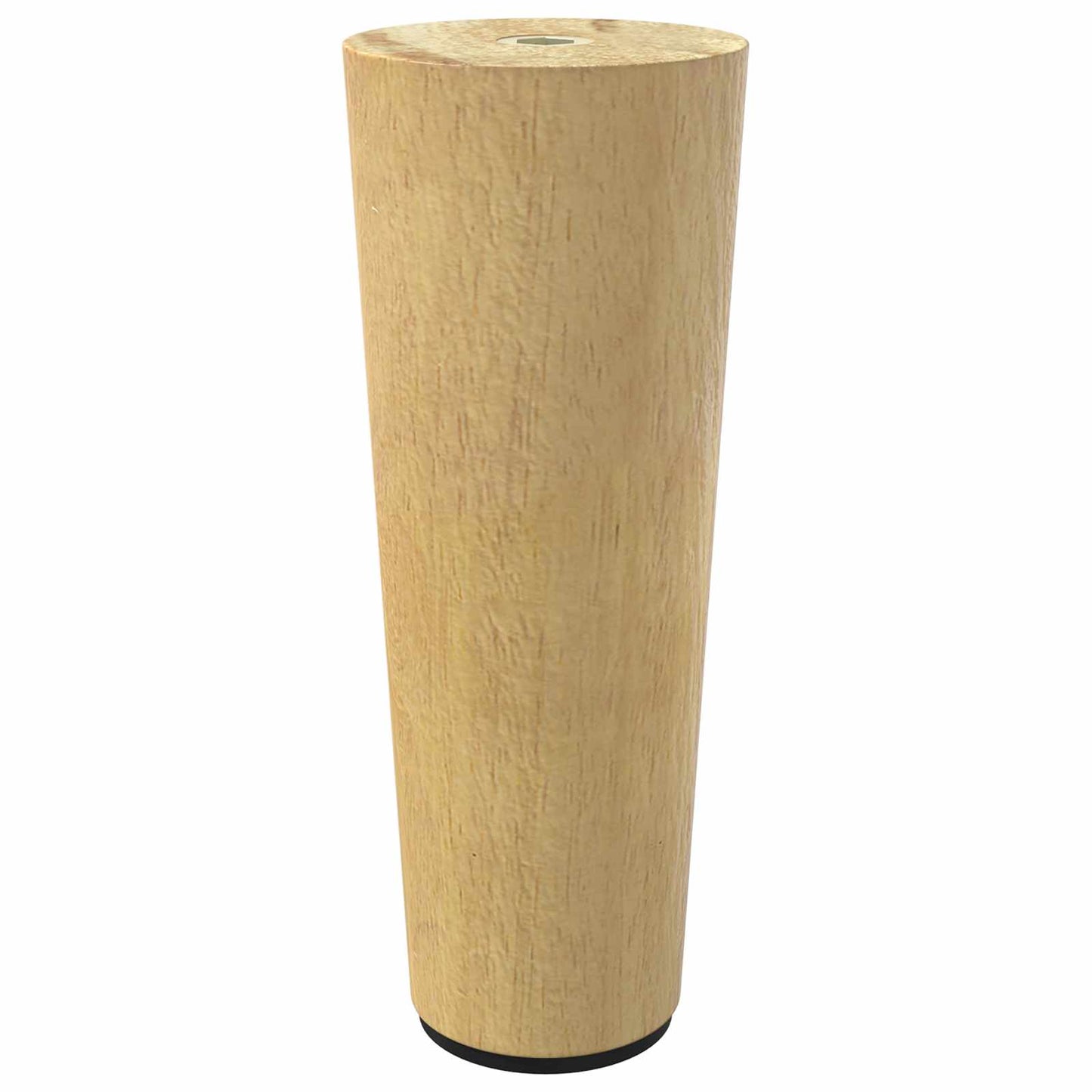 Möbelbeine 12 Stk. Braun Ø 44 x 100 mm Massives Eukalyptus Holz