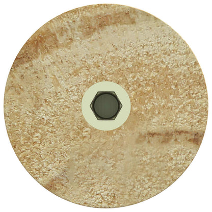 Möbelbeine 12 Stk. Braun Ø 44 x 100 mm Massives Eukalyptus Holz