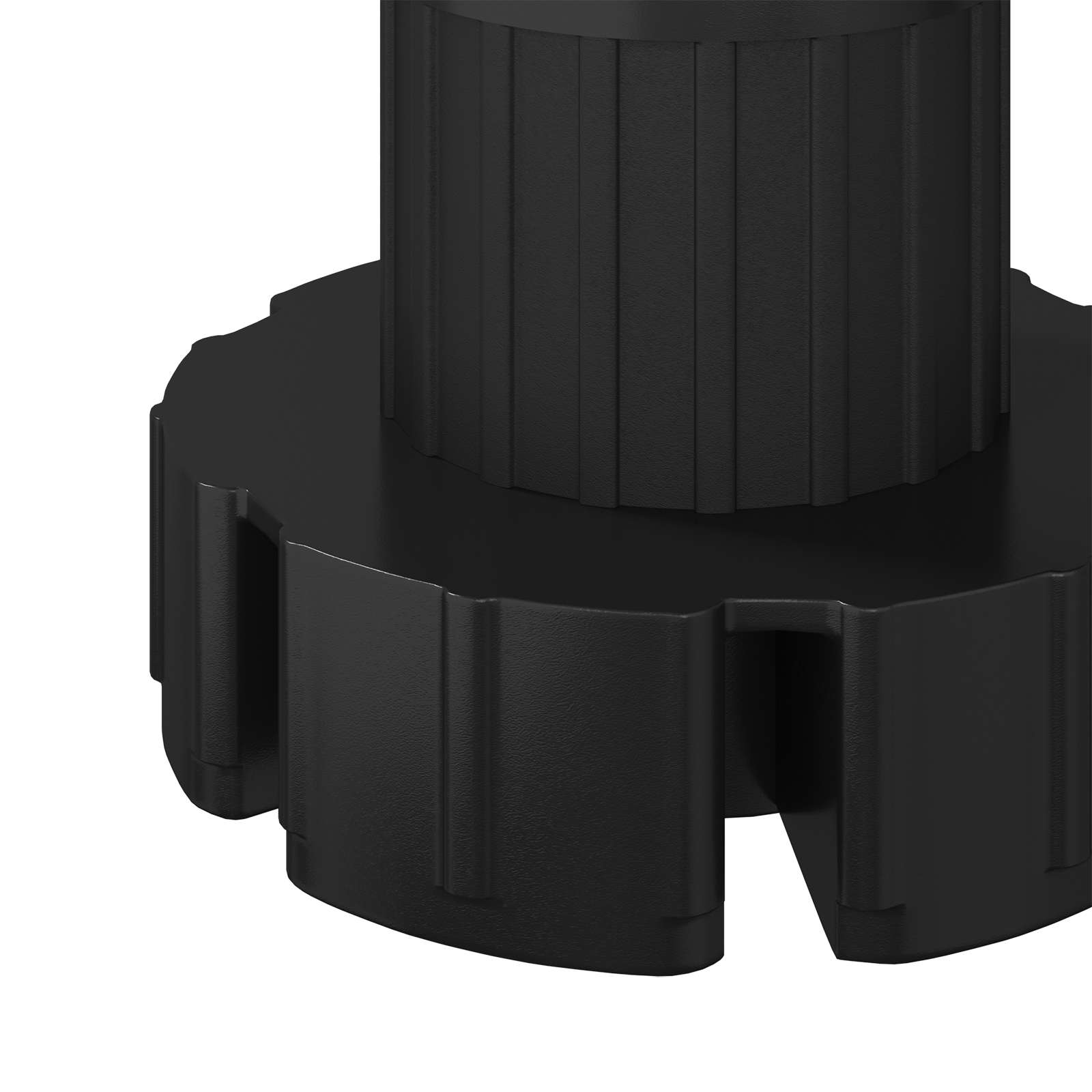 Möbelbeine Verstellbar 12 Stk. Schwarz 46 x 46 x 128 mm PP