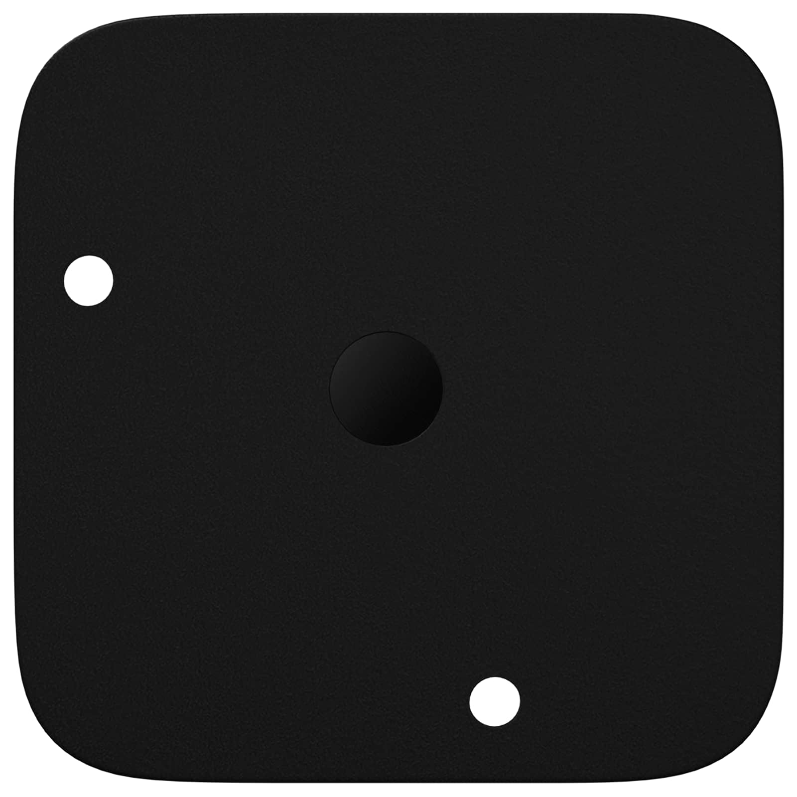 Standfüße 2 Stk. Schwarz 56 x 56 x 100 mm Eisen