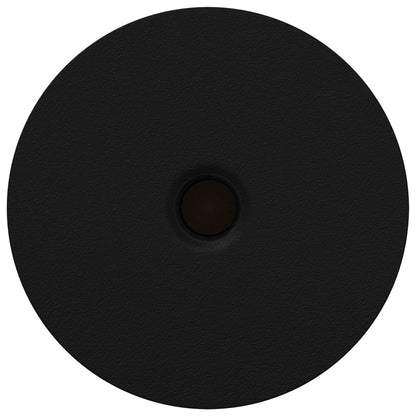 Möbelbeine 12 Stk. Schwarz und Gold Ø 40 x 98 mm Eisen