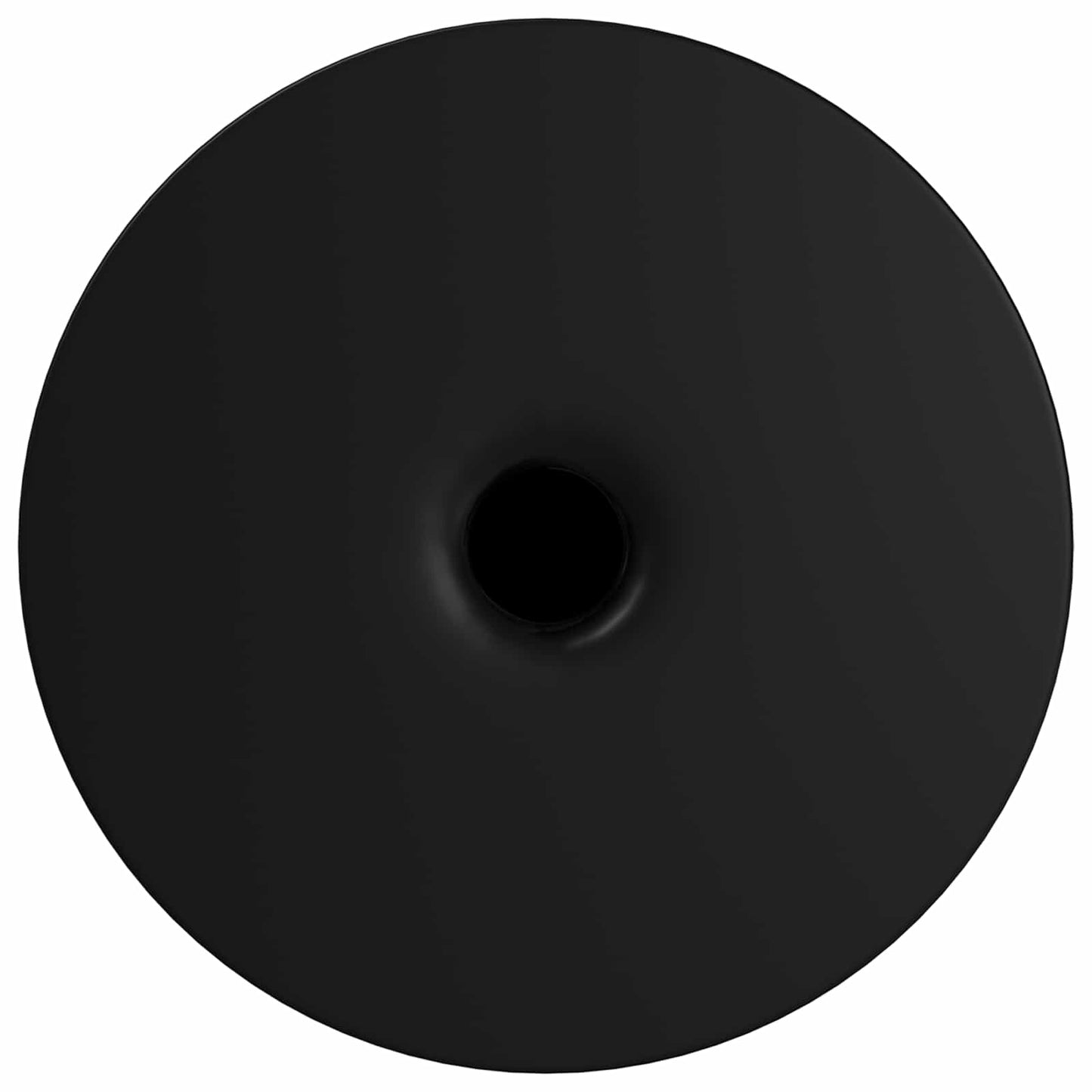 Möbelbeine 12 Stk. Schwarz Ø 40 x 98 mm Eisen