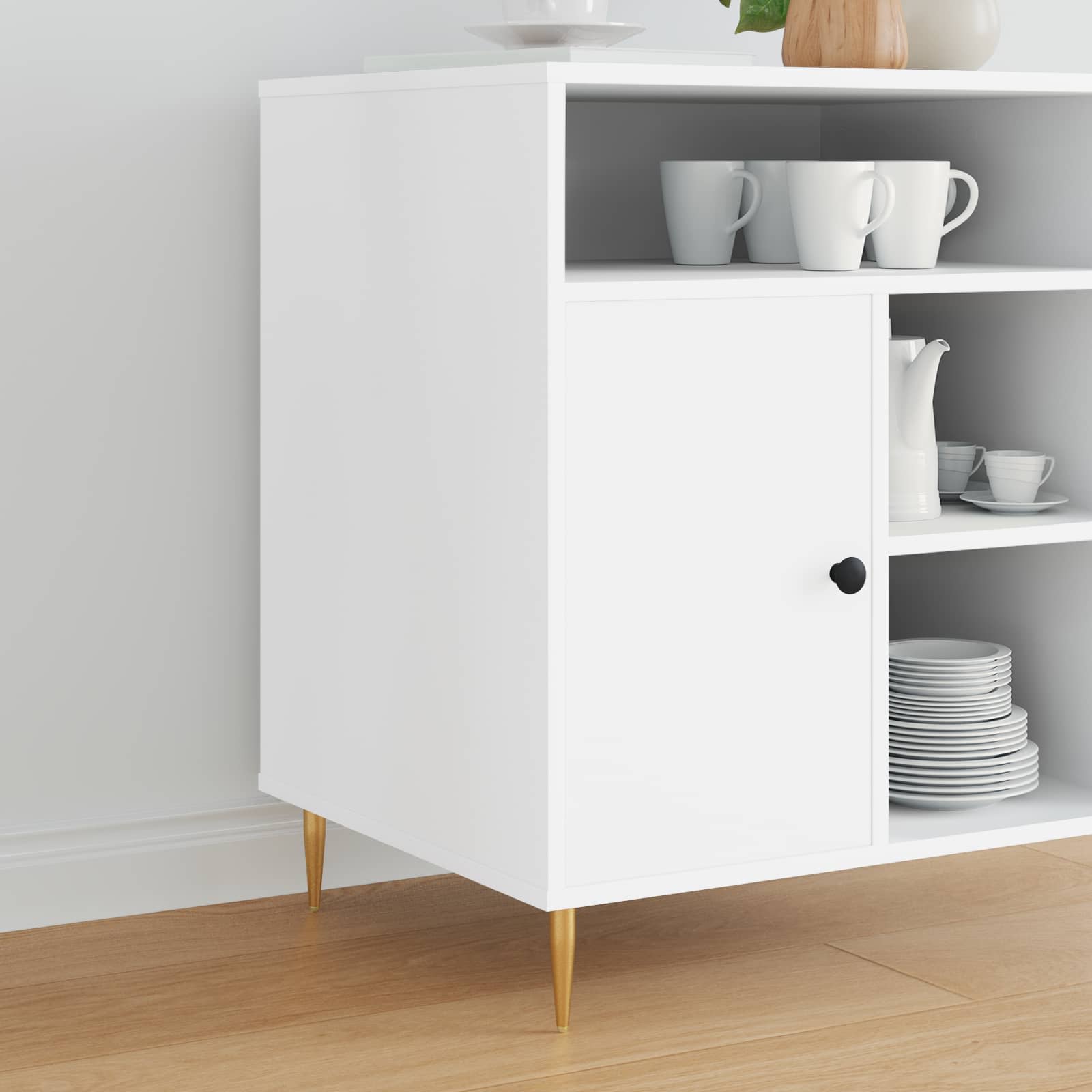 Standfüße 12 stk. Gold 98 x 40 mm Eisen