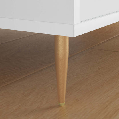 Standfüße 12 stk. Gold 98 x 40 mm Eisen
