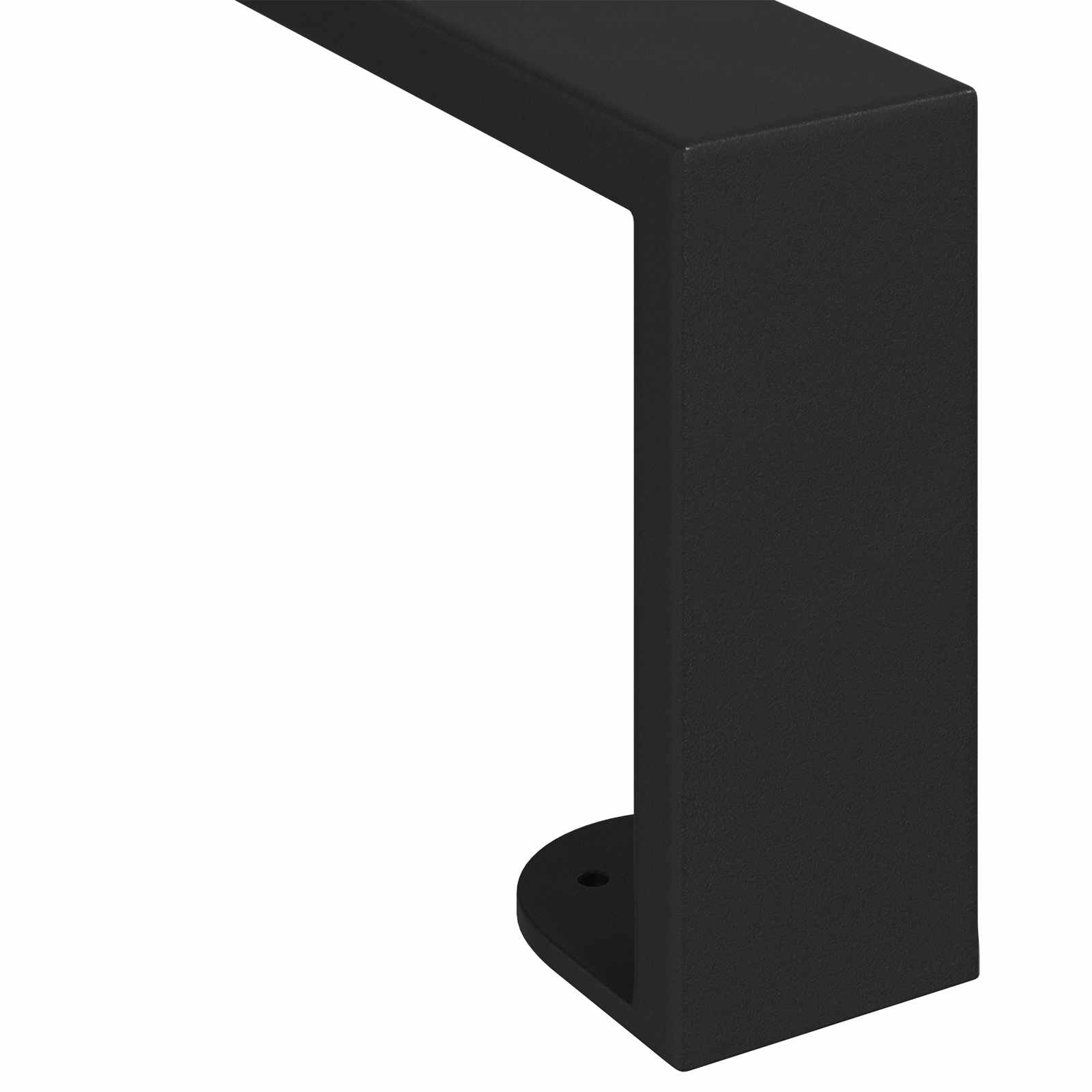 Möbelbeine 12 Stk. Schwarz 436 x 40,5 x 100 mm Eisen