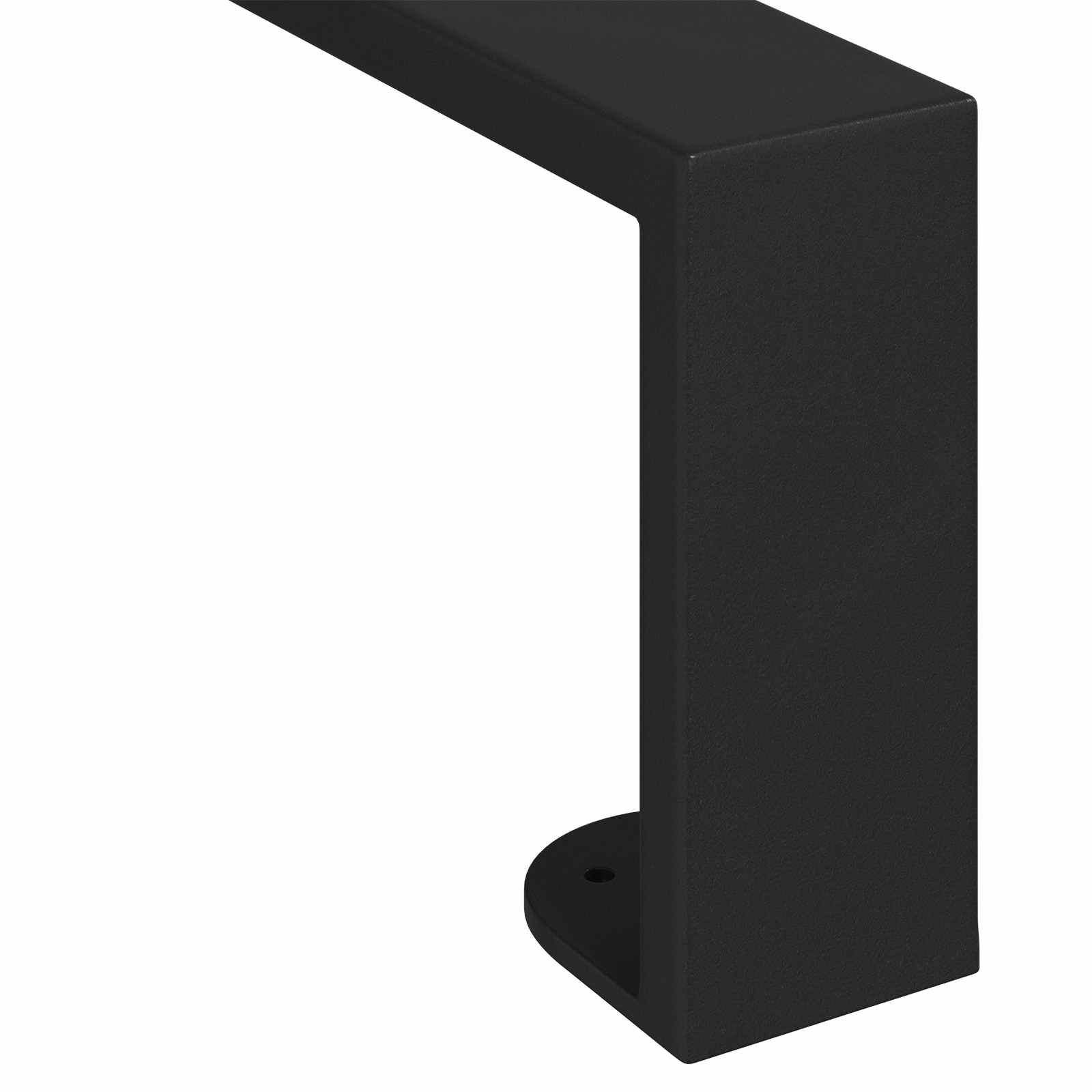 Möbelbeine 12 Stk. Schwarz 481 x 40,5 x 100 mm Eisen